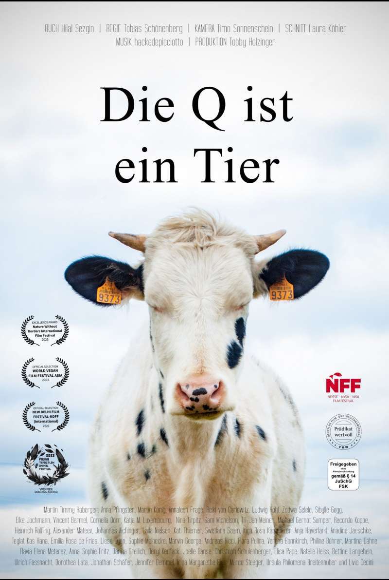 Die Q ist ein Tier (2023) - Filmplakat (DE)