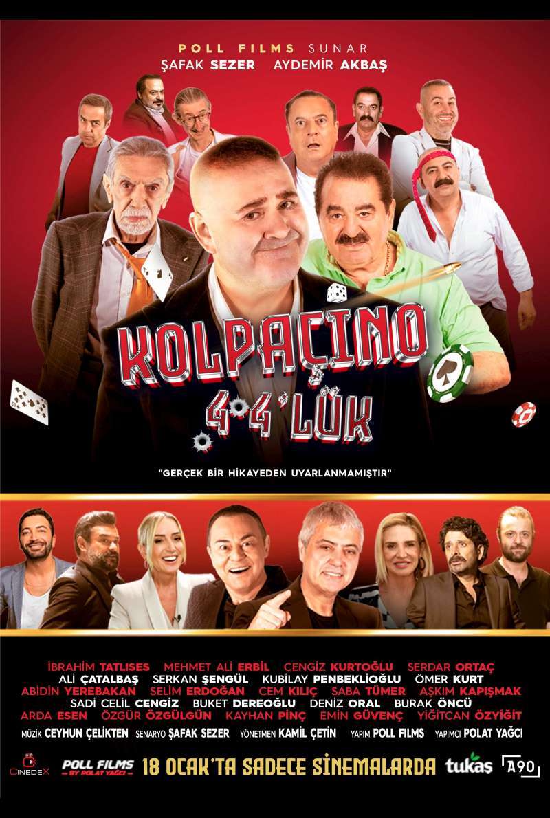 Filmplakat zu Kolpacino 4 4'lük (2024) von Kamil Çetin, Tolga Savu