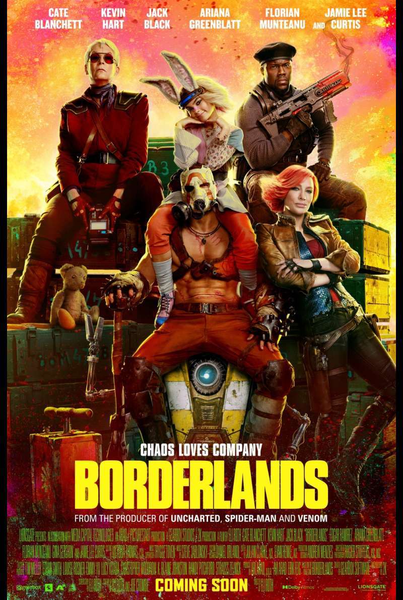 Filmplakat zu Borderlands (2024) von Eli Roth