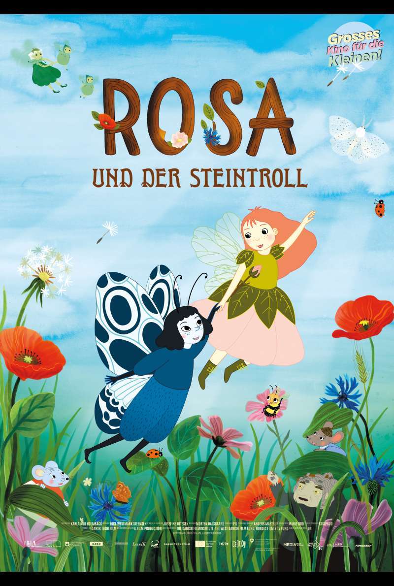 Filmstill zu Rosa und der Steintroll (2023) von Karla Nor Holmbäck