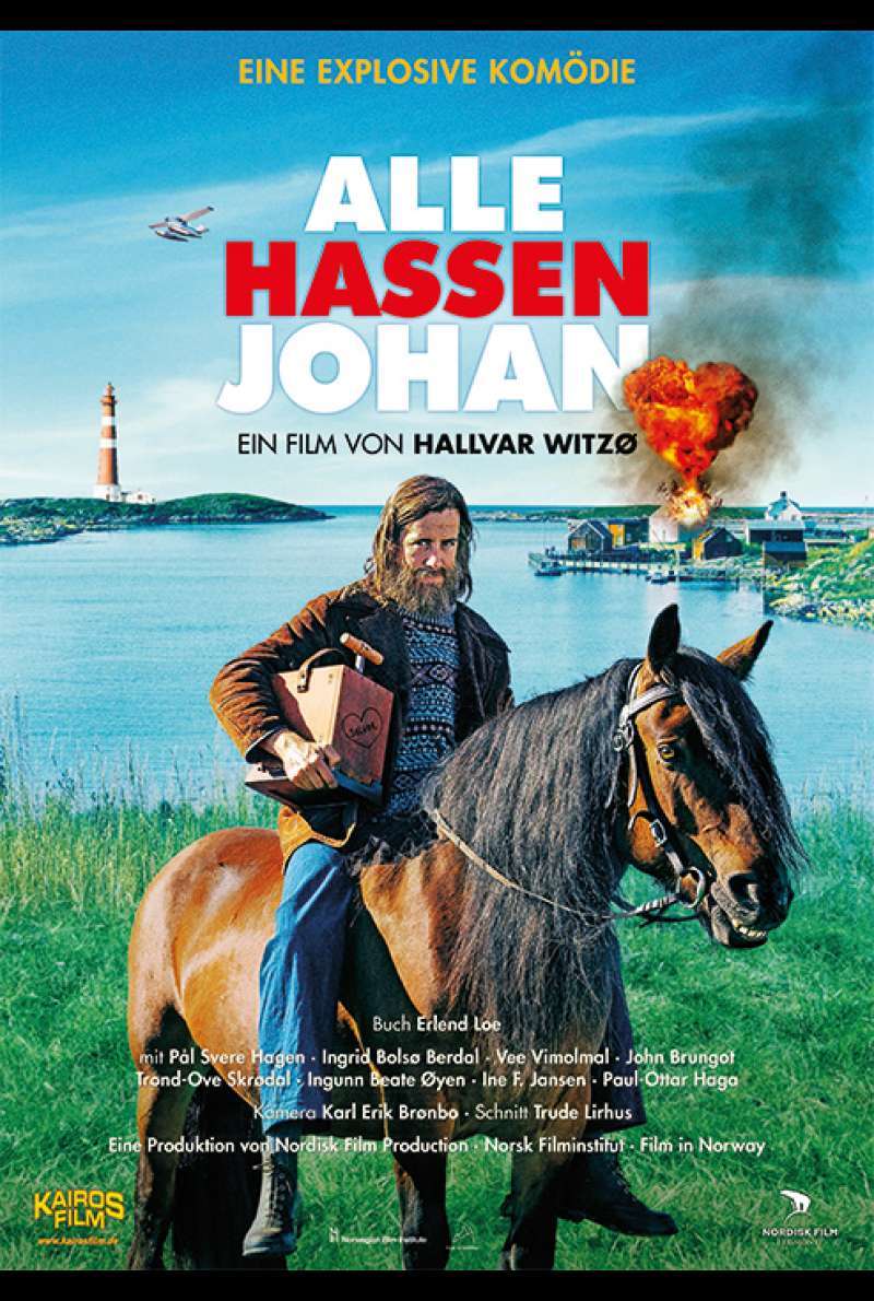 Filmplakat zu Alle hassen Johan (2022) von Hallvar Witzø