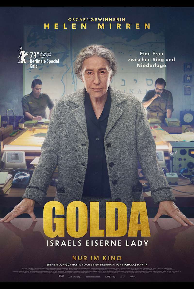 Filmplakat zu Golda - Israels eiserne Lady (2023)