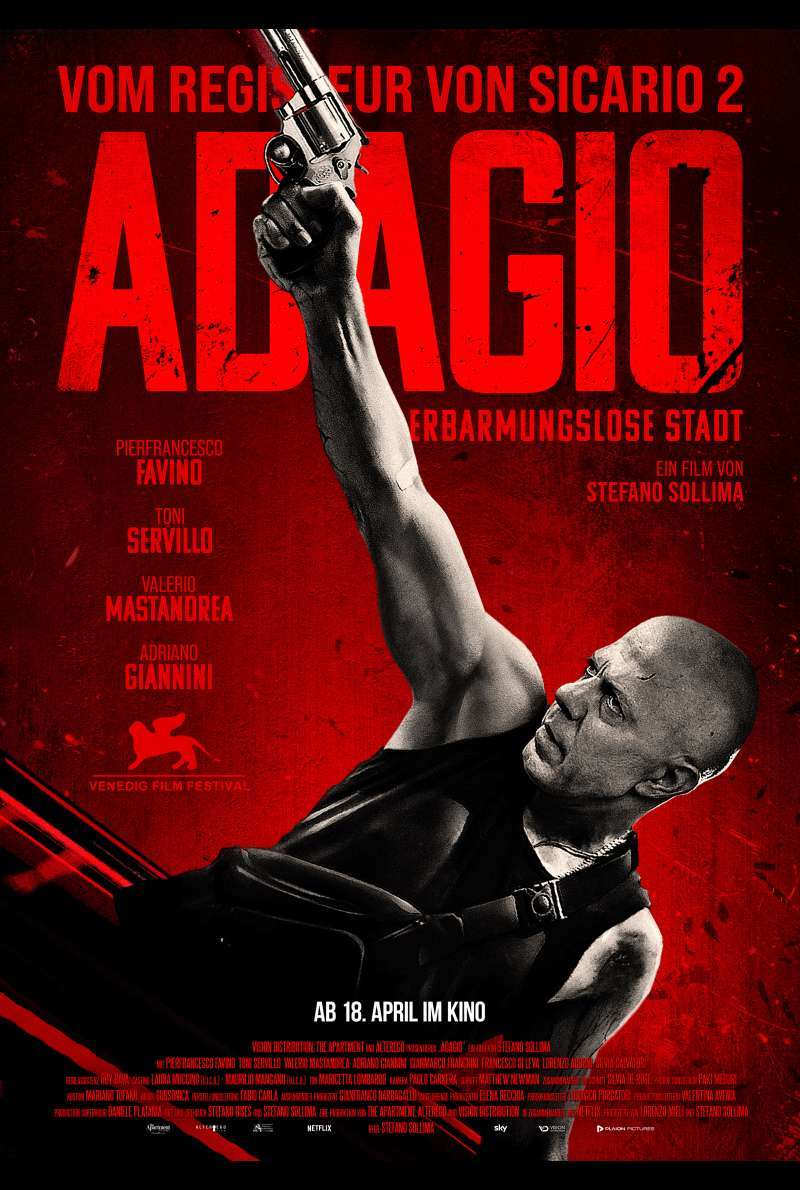 Filmplakat von Adagio (2023) von Stefano Sollima