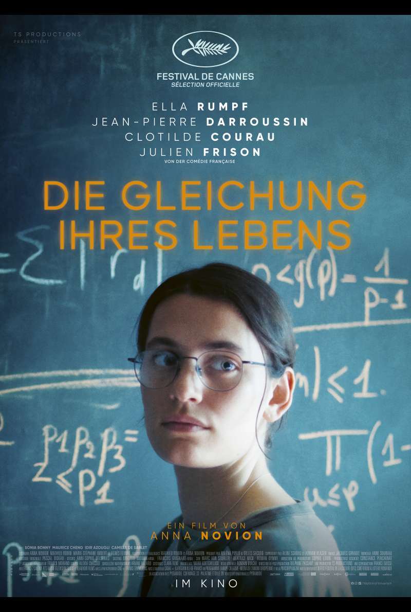 Filmplakat zu Die Gleichung ihres Lebens (2023) von Anna Novion