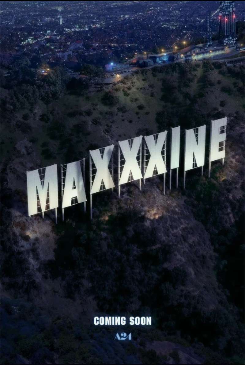 Teaserplakat zu MaXXXine (2024) von Ti West