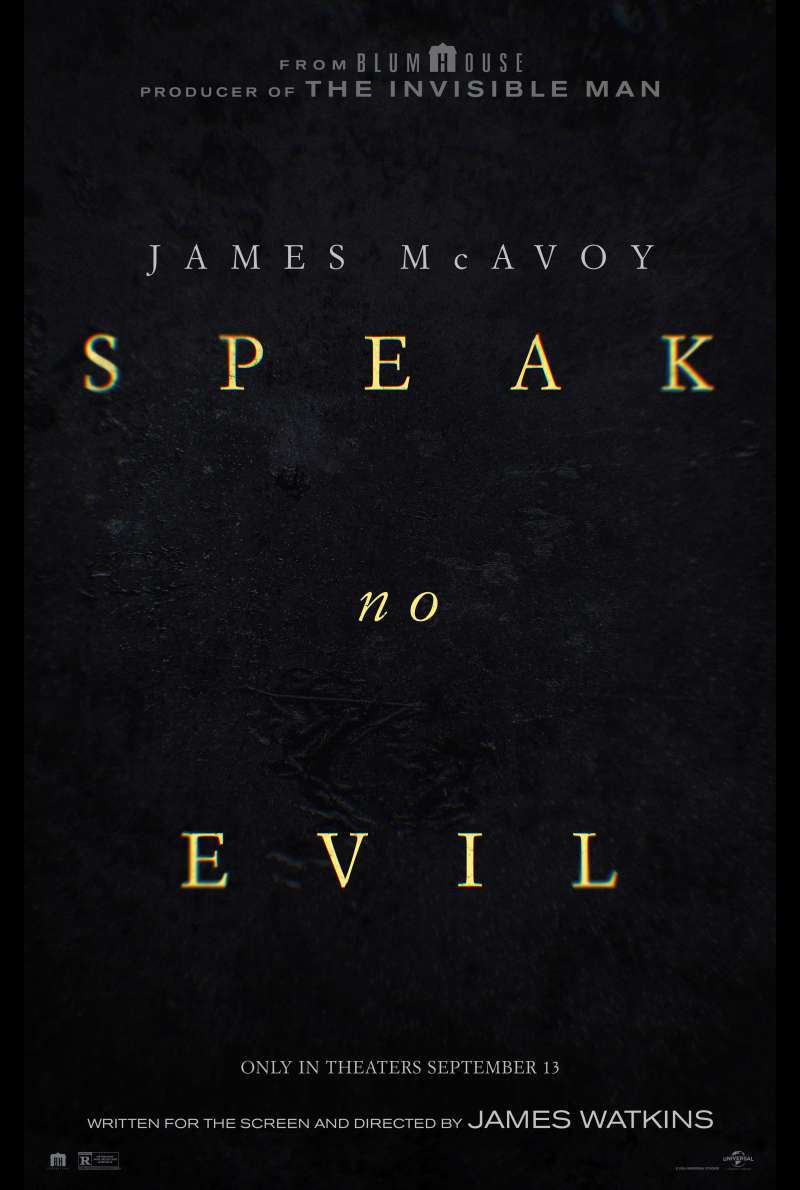 Teaserplakat zu Speak No Evil (2024) von James Watkins