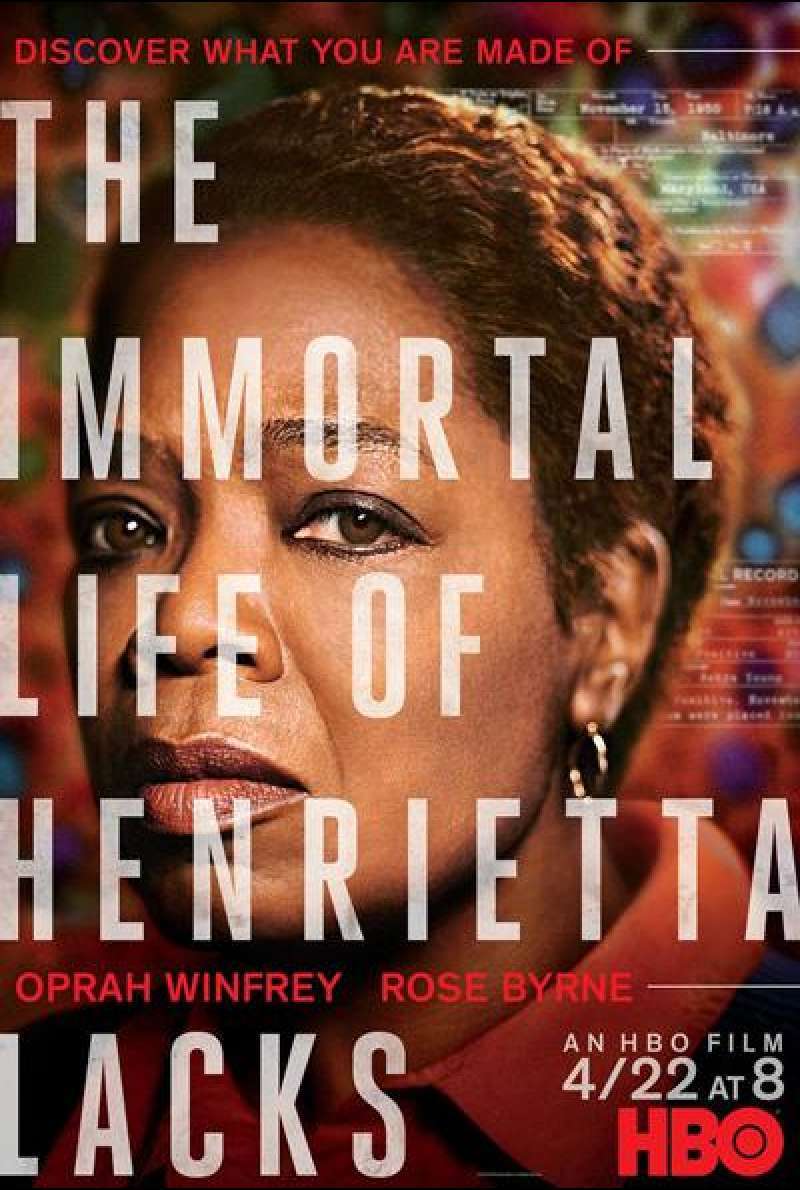The Immortal Life of Henrietta Lacks  von George C. Wolfe - Filmplakat