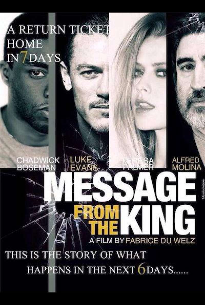 Message from the King von Fabrice Du Welz - Filmplakat