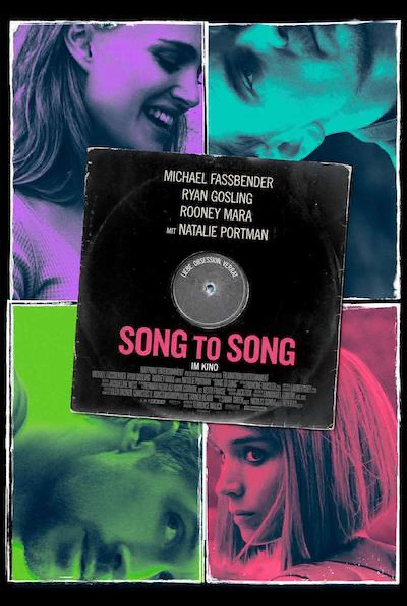 Song to Song von Terrence Malick - Filmplakat
