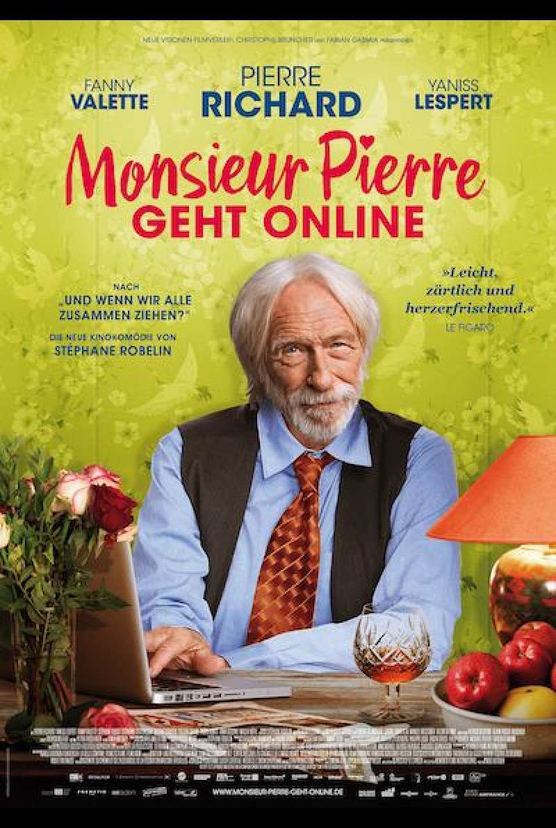 Monsieur Pierre geht online von Stéphane Robelin - Filmplakat