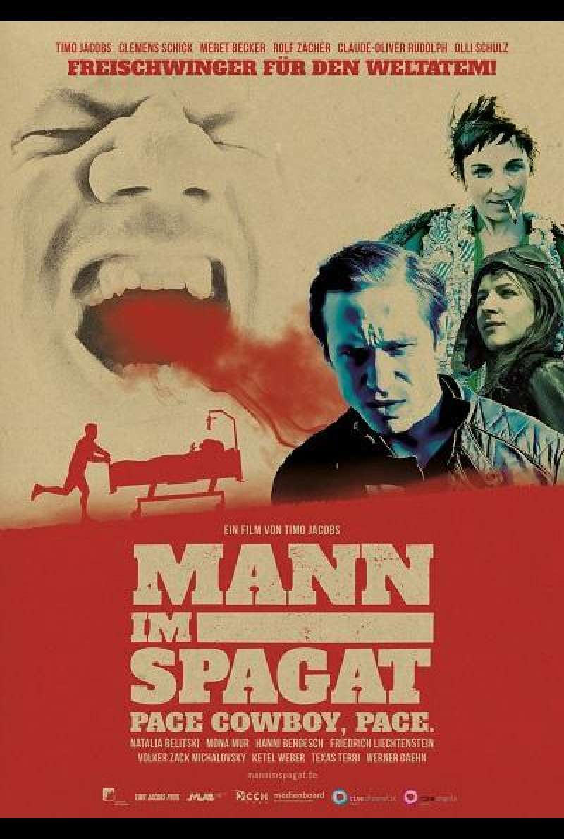 Mann im Spagat - Filmplakat