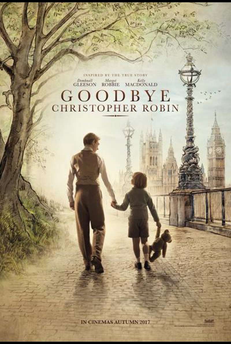 Goodbye Christopher Robin von Simon Curtis - Filmplakat