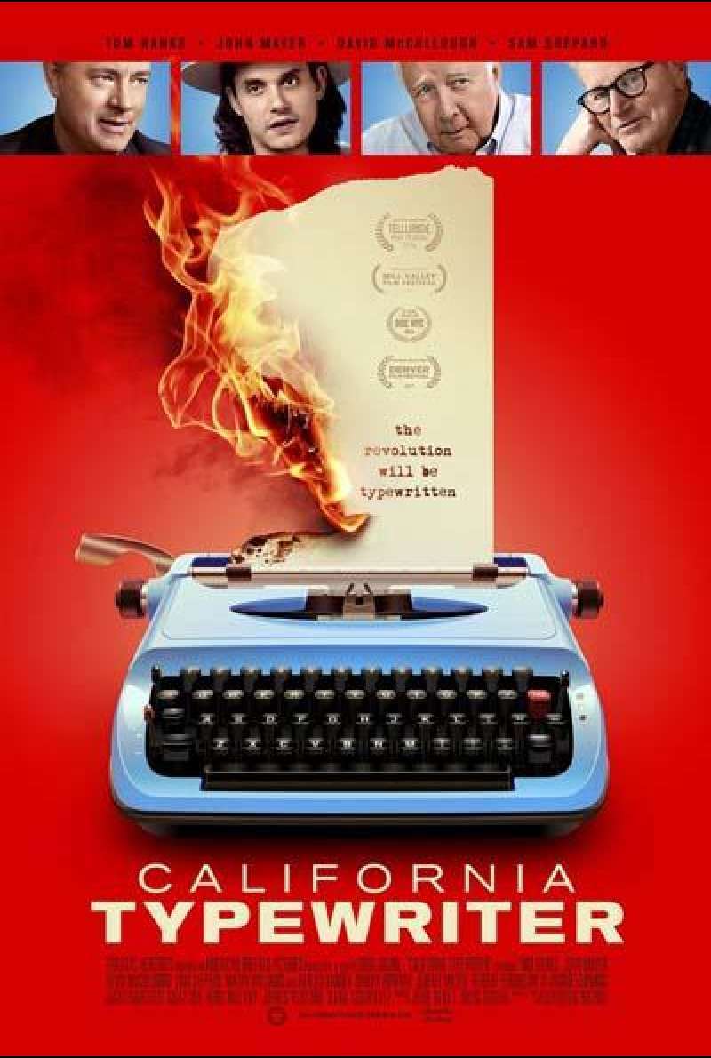 California Typewriter von Doug Nichol - Filmplakat