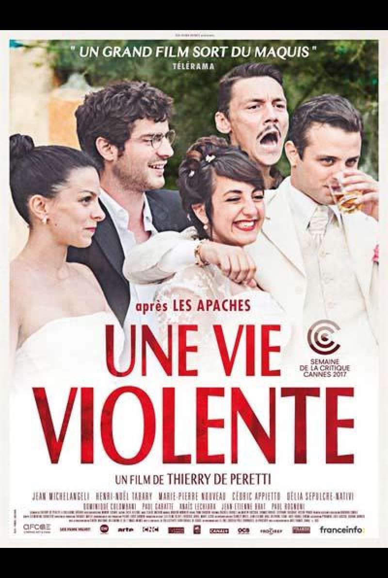 Une vie violente von Thierry de Peretti - Filmplakat (FR)