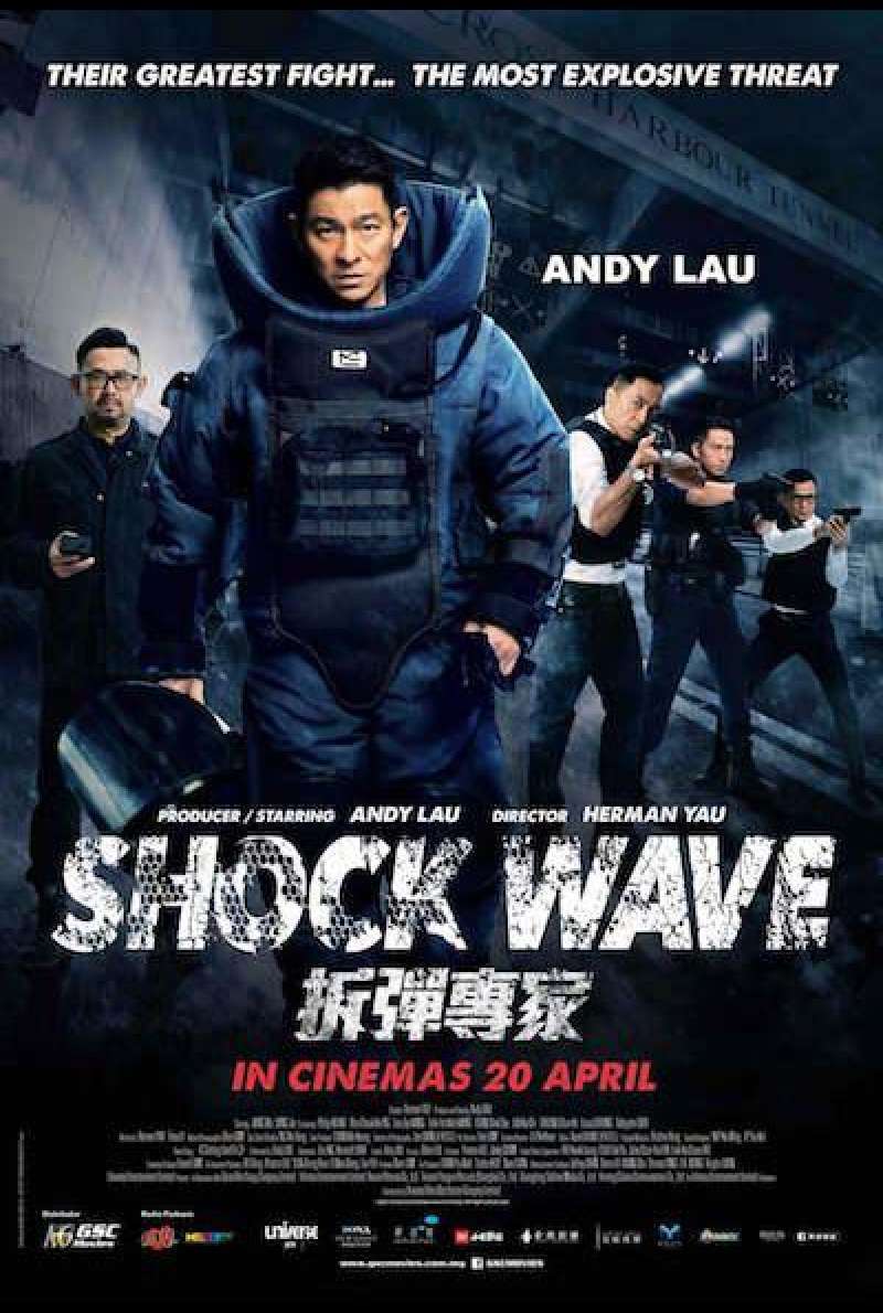Shock Wave von Herman Yau - Filmplakat (CN)