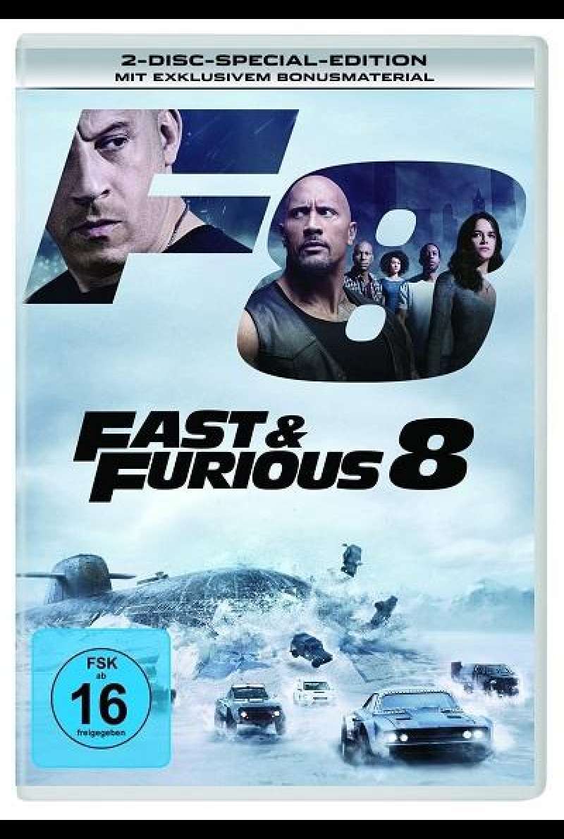 Fast & Furious 8 - DVD-Cover