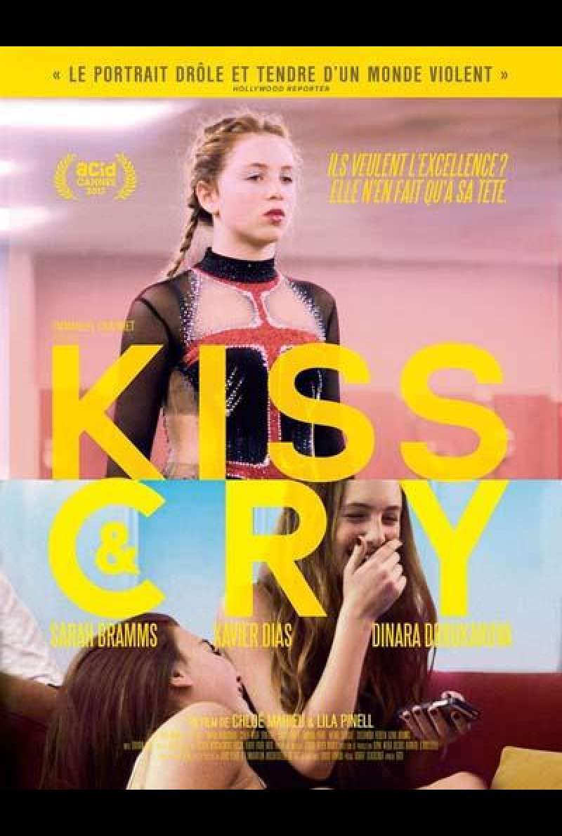 Kiss and cry von Chloé Mahieu und Lila Pinell - Filmplakat (FR)
