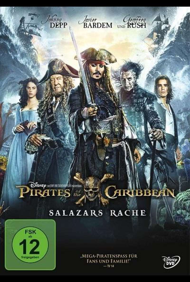 Pirates of the Caribbean: Salazars Rache - DVD-Cover