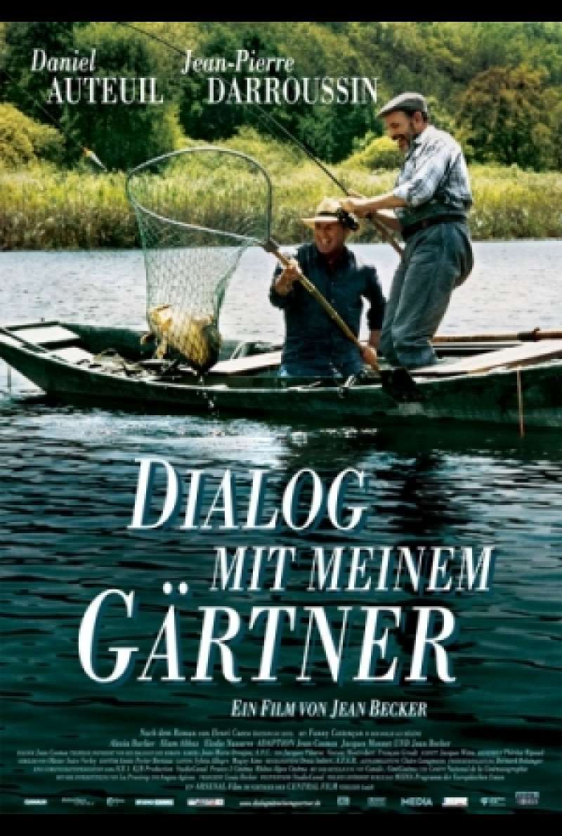Filmplakat zu Dialog mit meinem Gärtner / Dialogue avec mon jardinier von Jean Becker