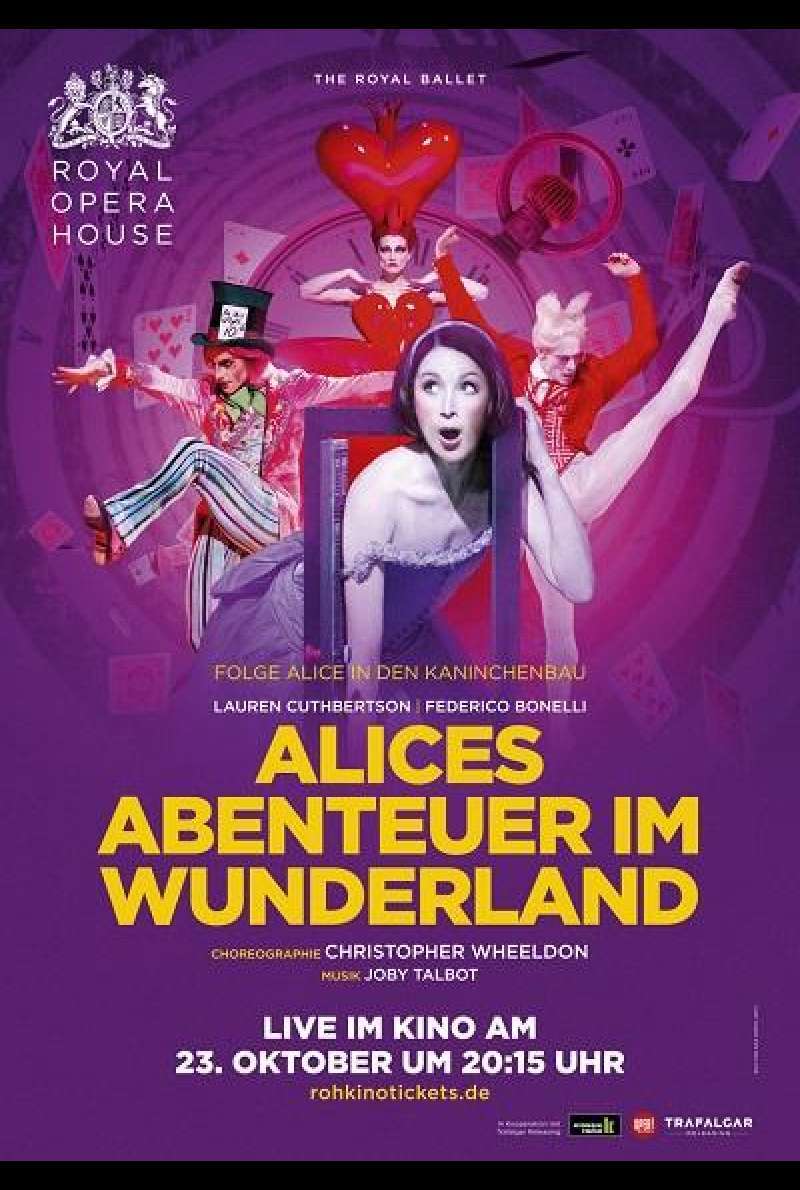 Royal Opera House 2017/18: Alice im Wunderland - Filmplakat