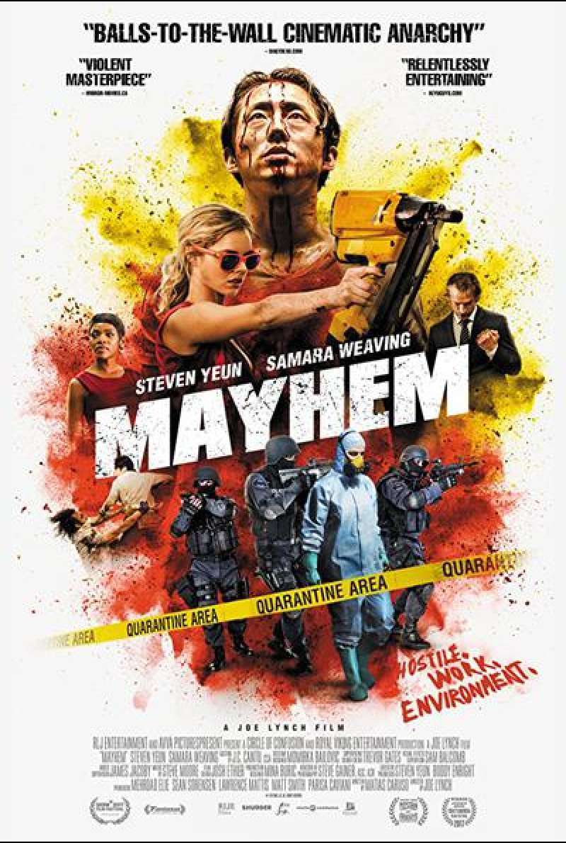 Mayhem von Joe Lynch - Filmplakat
