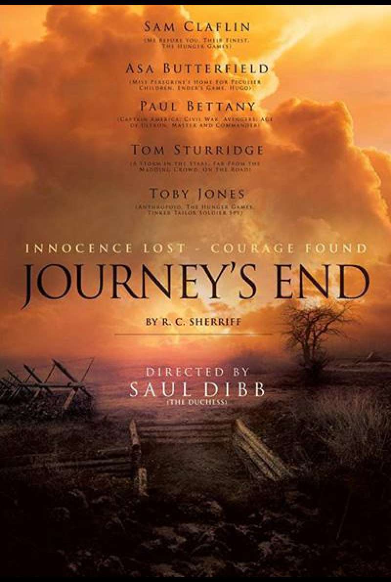 Journey’s End von Saul Dibb - Filmplakat