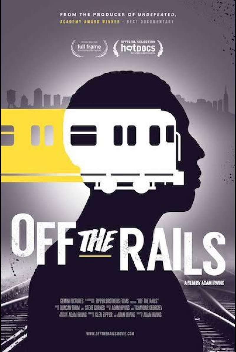 Off the Rails von Adam Irving - Filmplakat