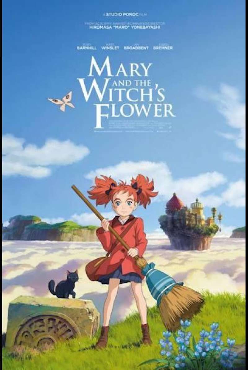 Mary and the Witch's Flower - Filmplakat (INT)
