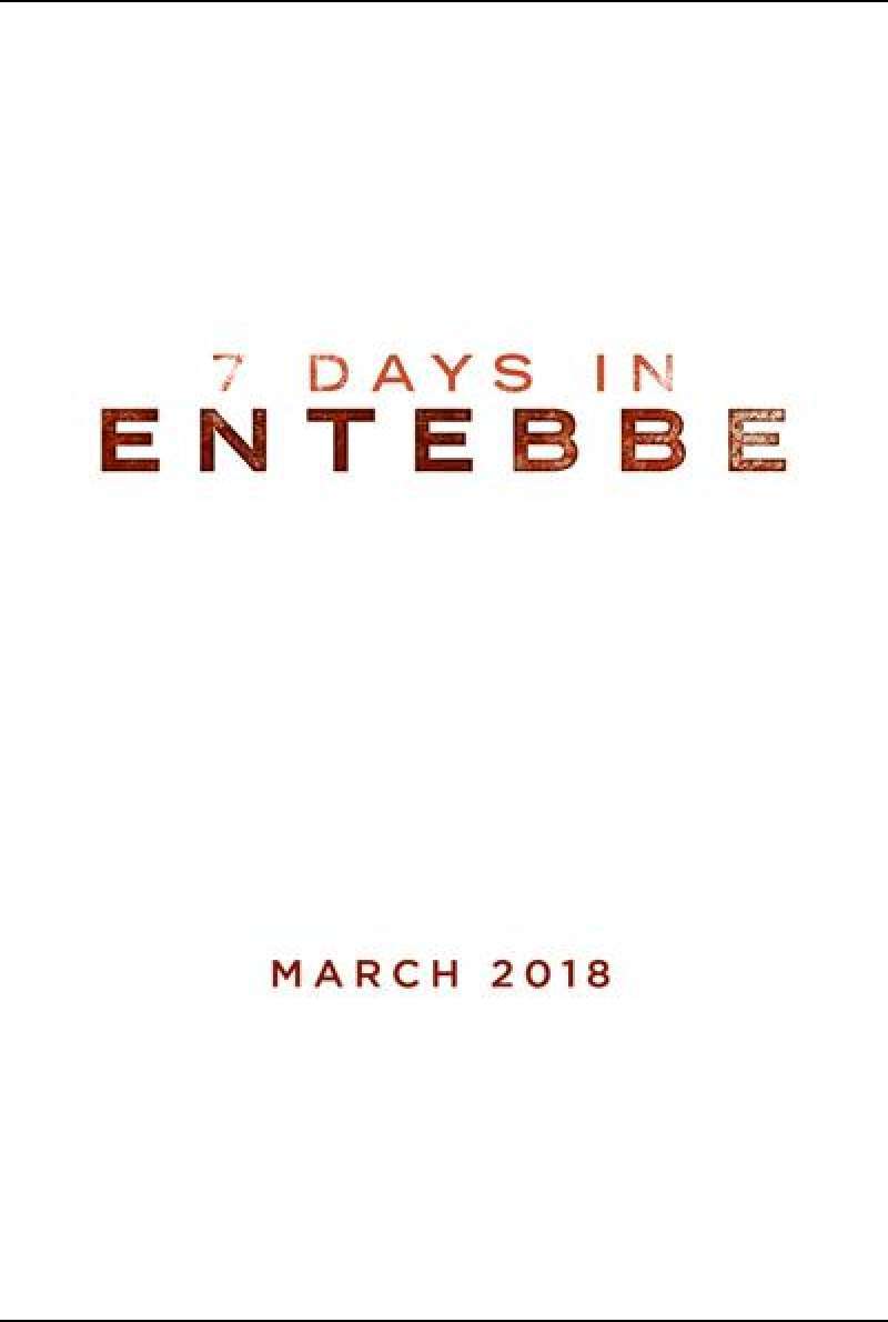 7 Days in Entebbe von José Padilha - Teaserplakat