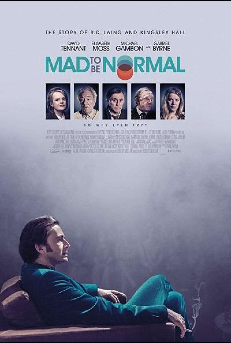 Mad to Be Normal - Filmplakat (UK)