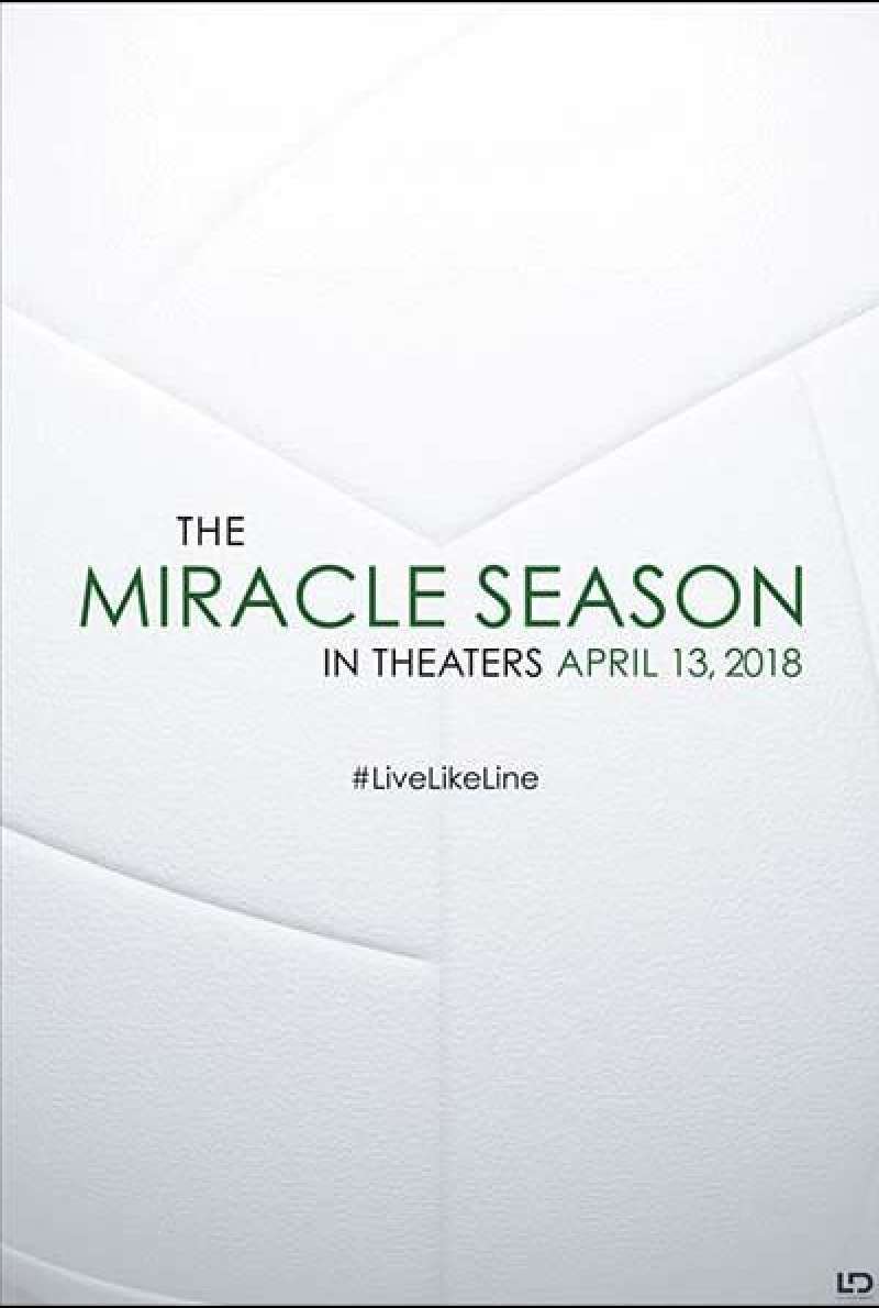 The Miracle Season von Sean McNamara - Teaserplakat (US)
