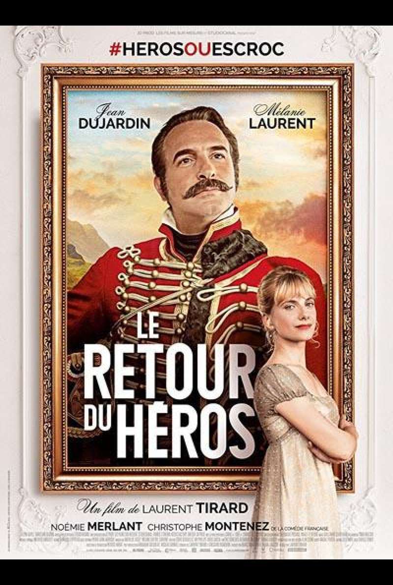 Le Retour du héros von Laurent Tirard - Filmplakat (FR)