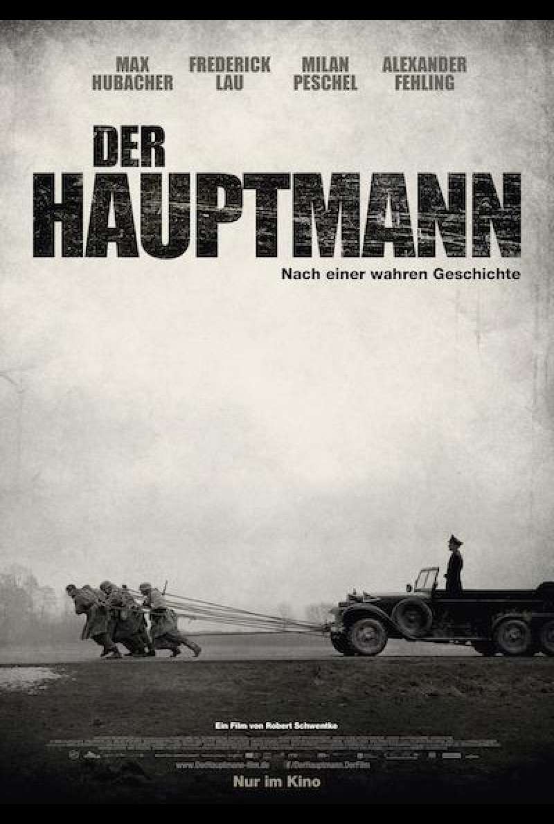 Der Hauptmann - Filmplakat