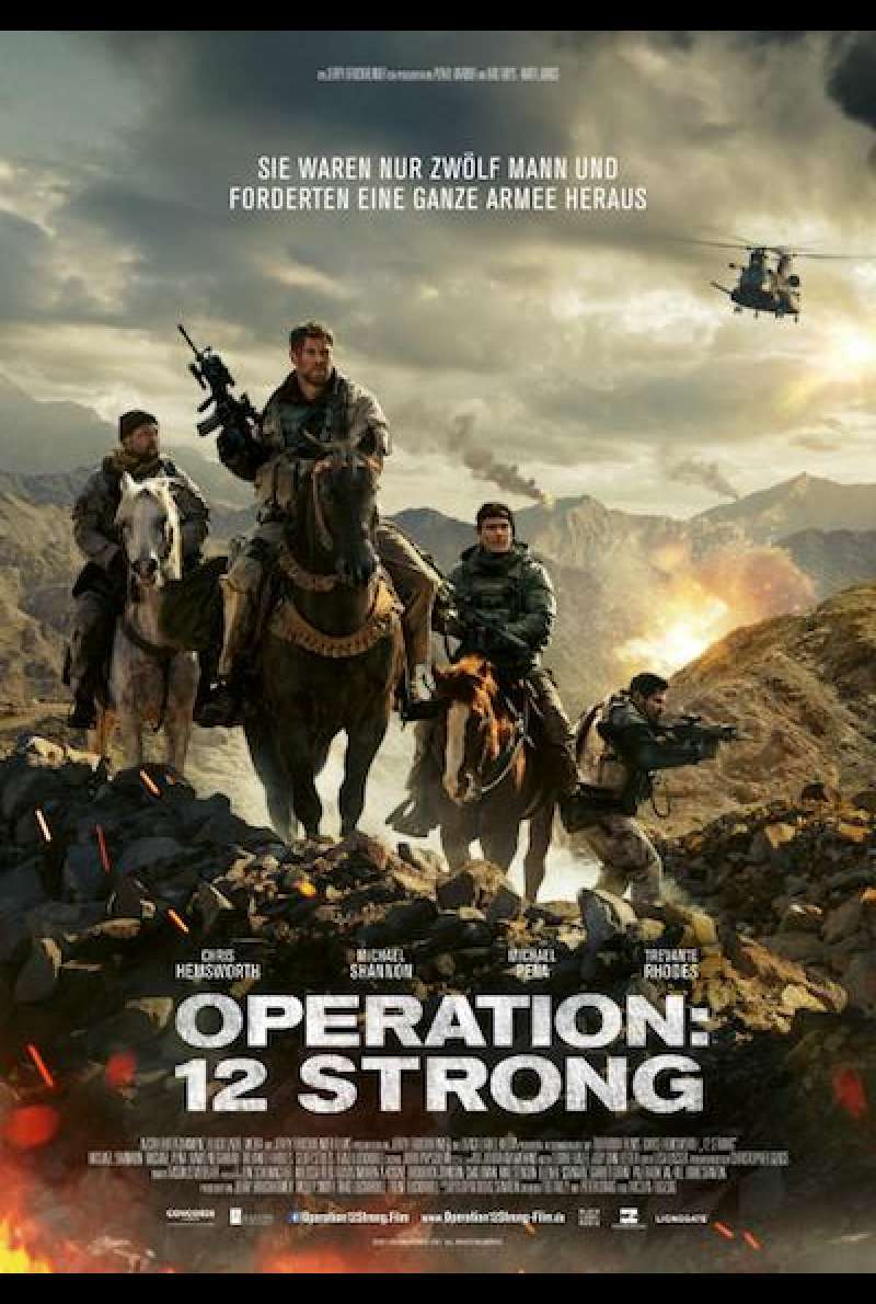Operation: 12 Strong - Filmplakat