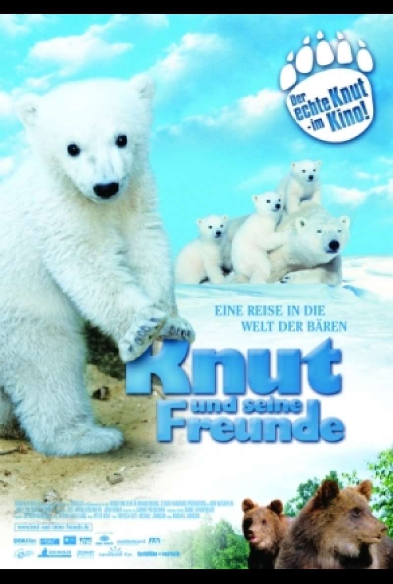 Filmplakat zu Knut und seine Freunde von Michael Johnson