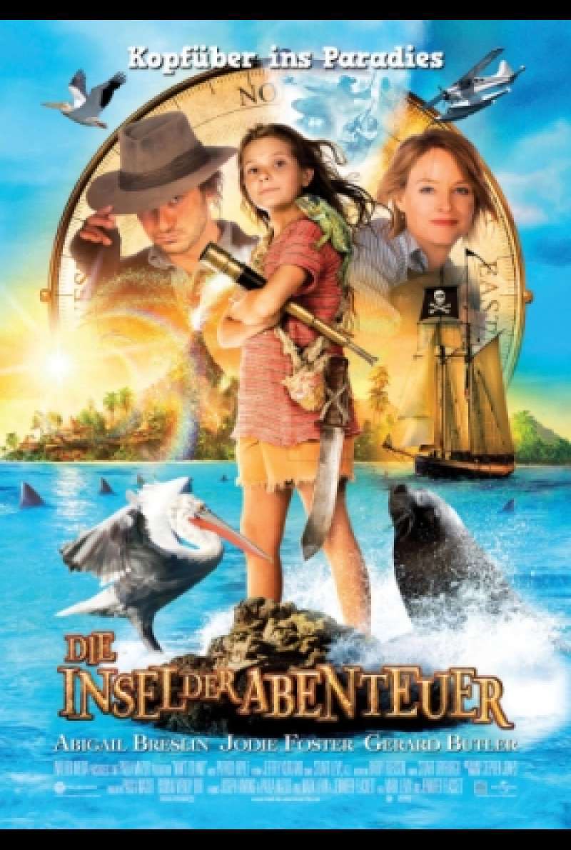 Filmplakat zu Die Insel der Abenteuer / Nim’s Island von Mark Levin, Jennifer Flackett