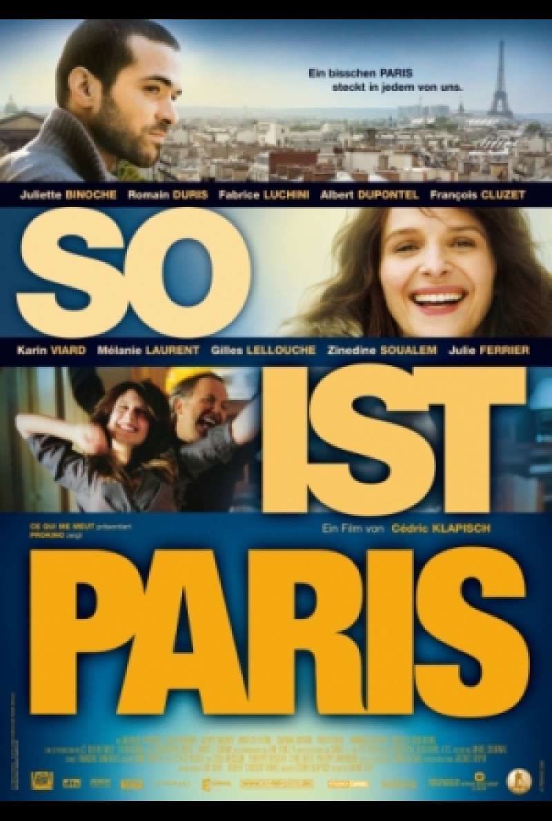 Filmplakat zu So ist Paris / Paris von Cédric Klapisch