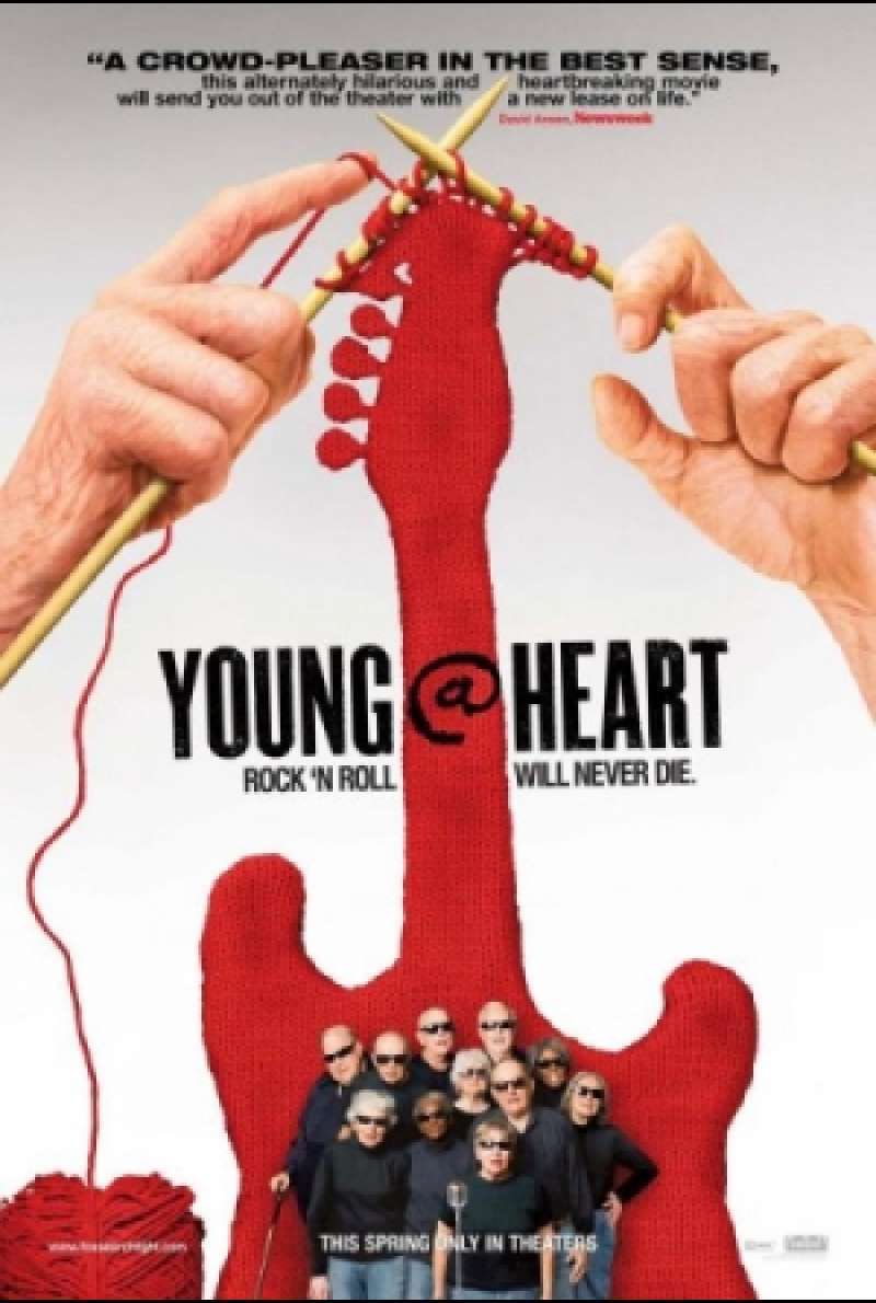 Amerikanisches Filmplakat zu Young@Heart von Stephen Walker