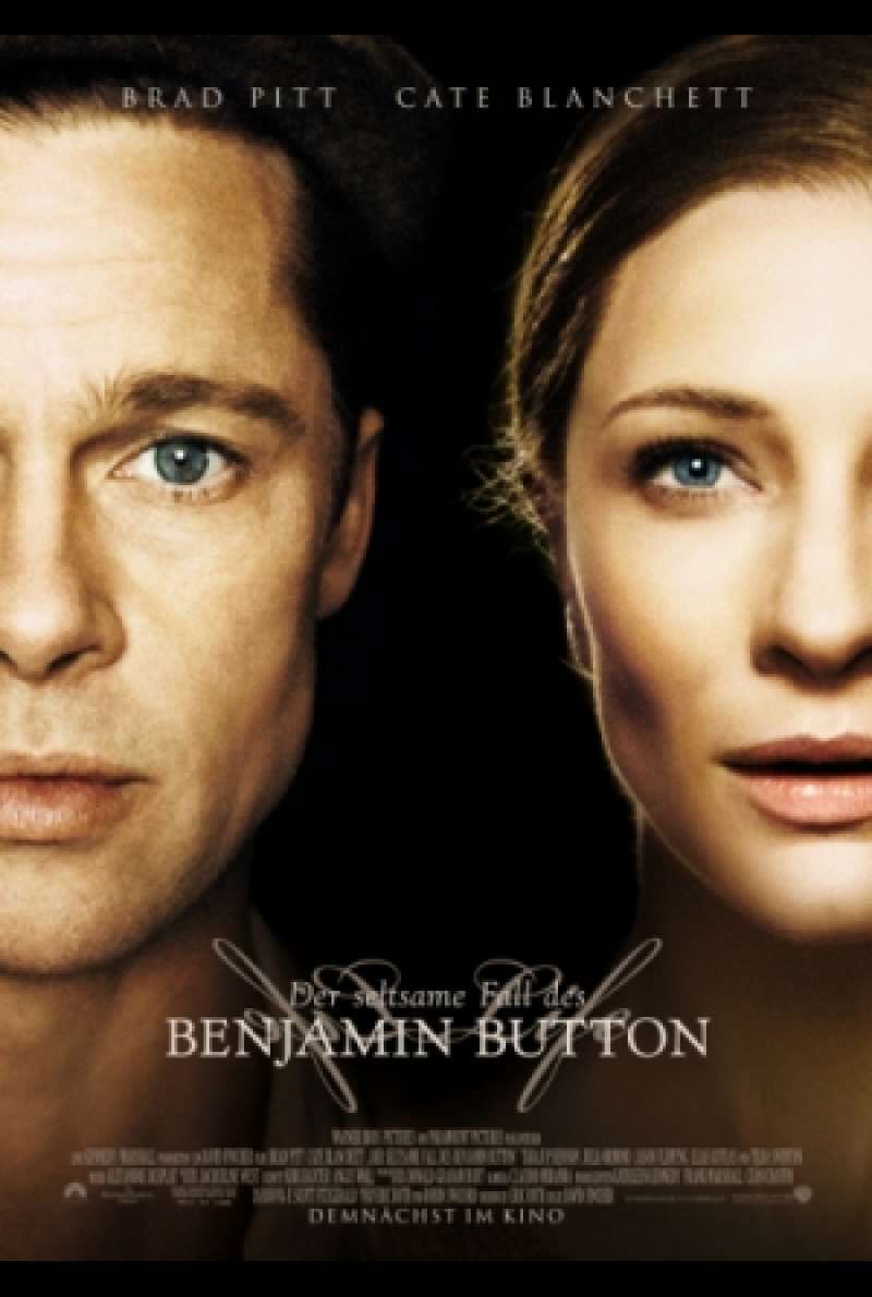 Filmplakat zu Der seltsame Fall des Benjamin Button / The Curious Case of Benjamin Button von David Fincher