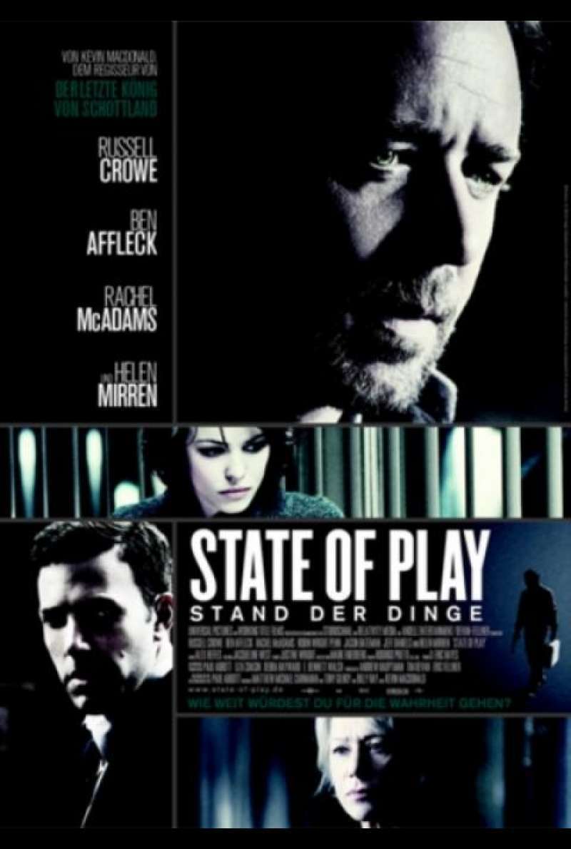 State of Play - Der Stand der Dinge - Filmplakat