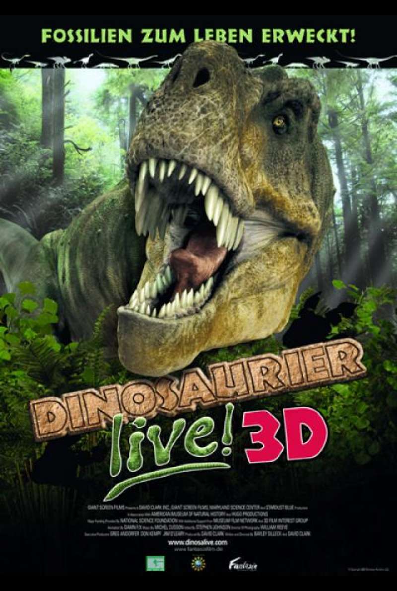 Dinosuarier Live 3D - Filmplakat