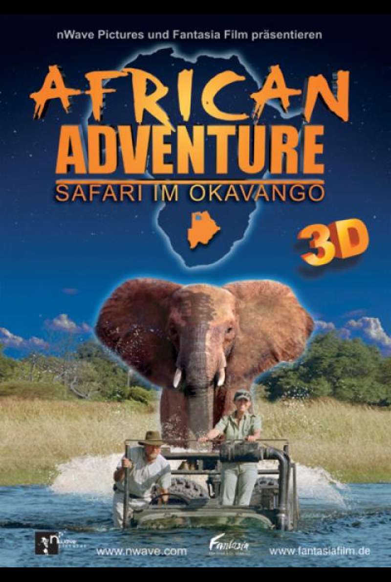 African Adventure 3D - Filmplakat