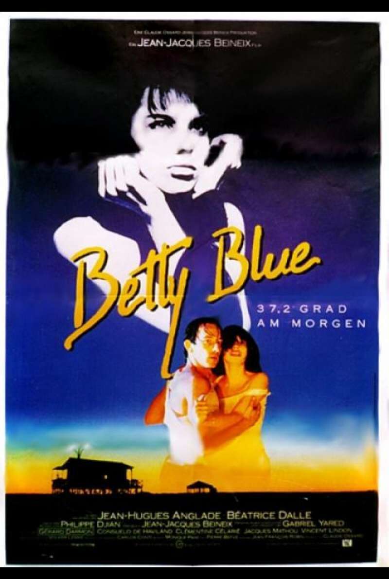 Betty Blue – 37,2 Grad am Morgen - Filmplakat