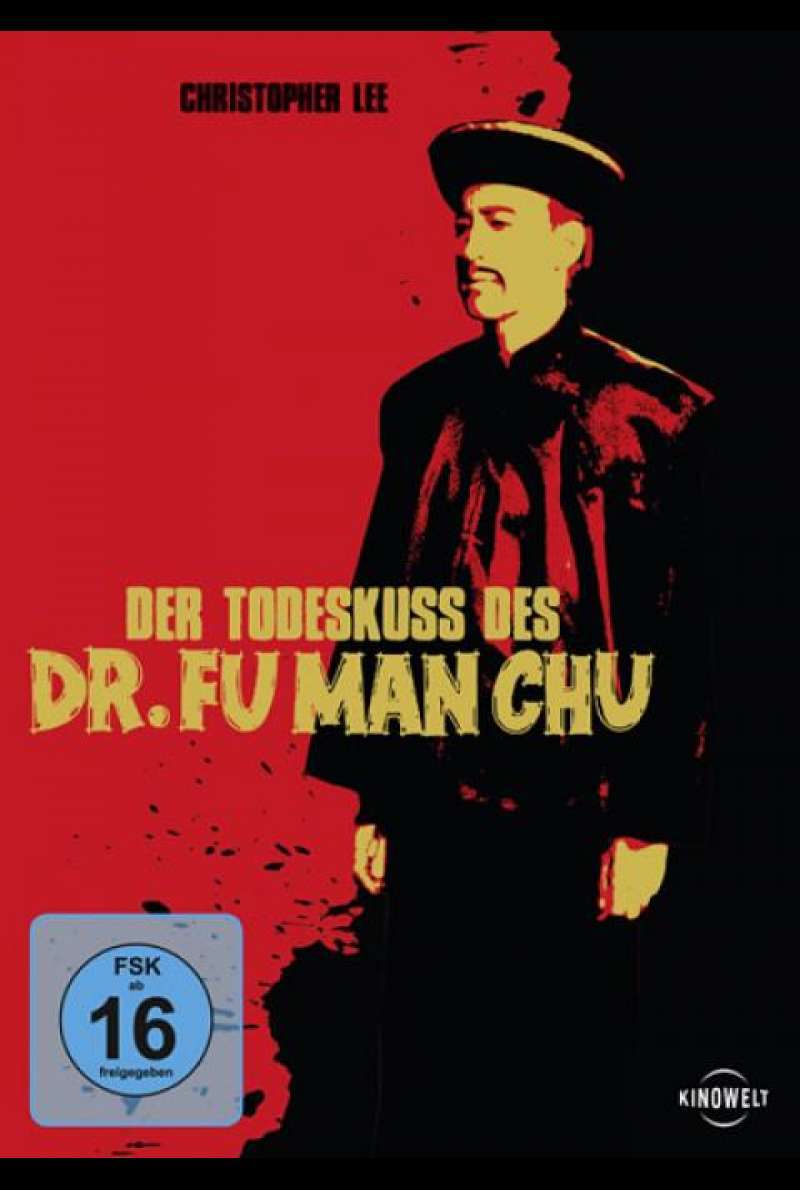 Der Todeskuss des Dr. Fu Man Chu - DVD-Cover