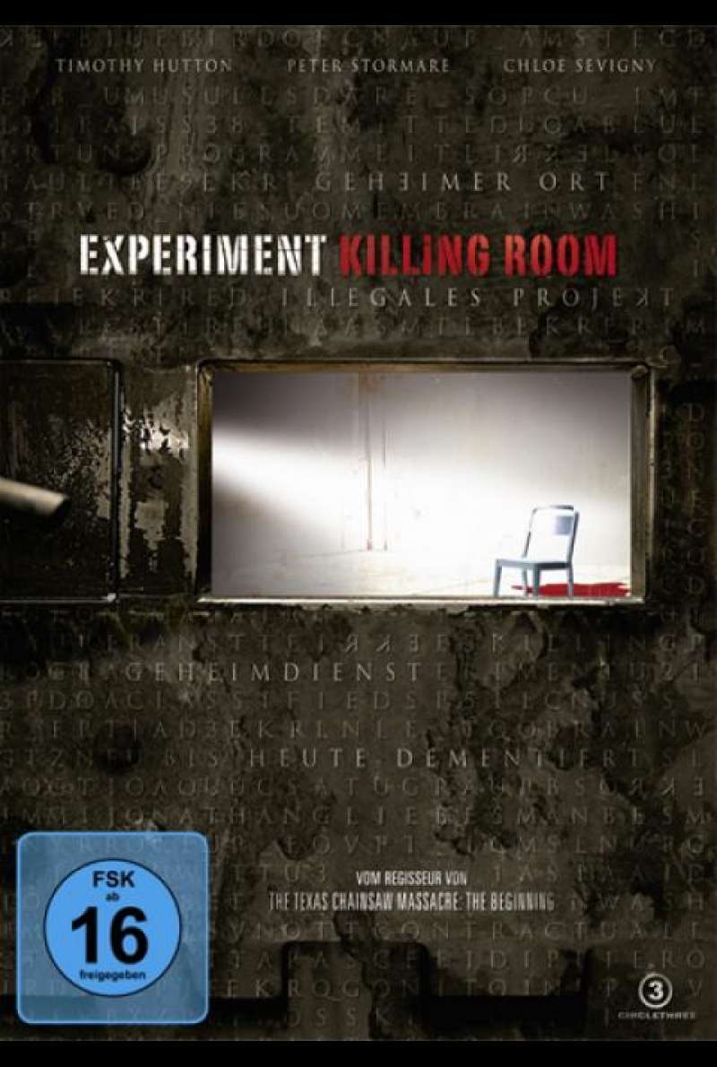 Experiment Killing Room - DVD-Cover