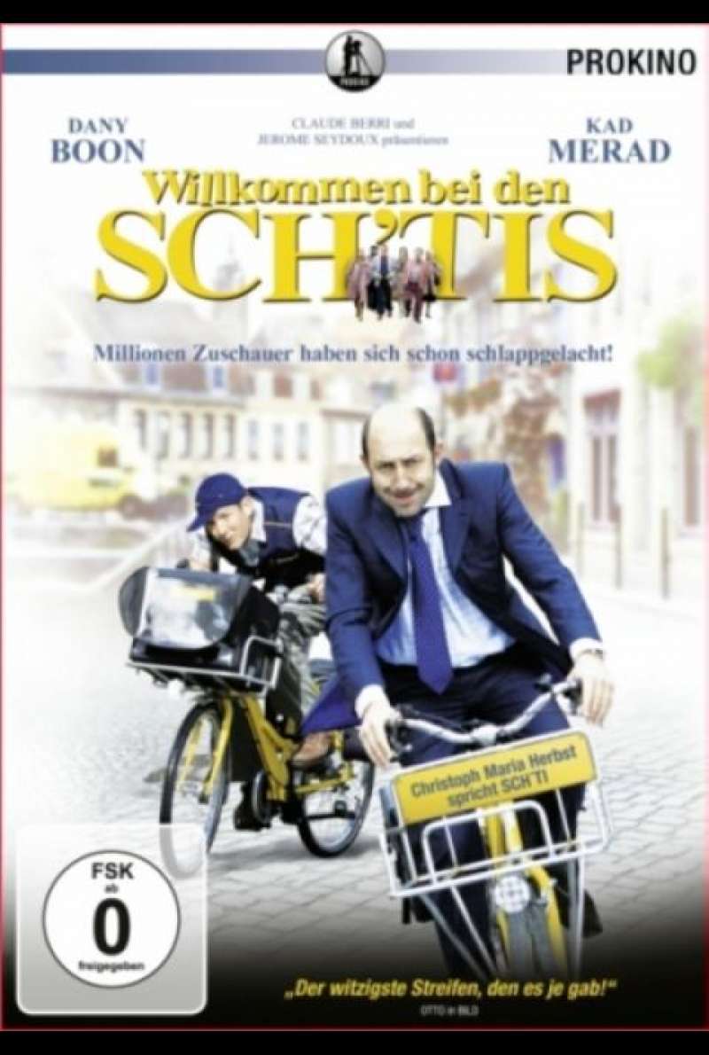 Willkommen bei den Sch'tis - DVD-Cover