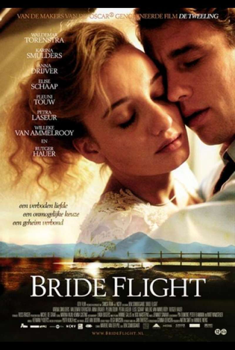 Brautflug / Bride Flight von Ben Sombogaart - Filmplakat (NL)
