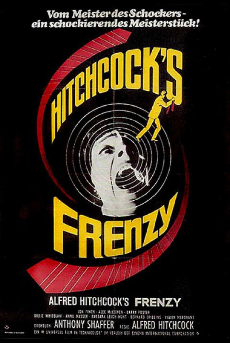 Frenzy von Alfred Hitchcock - Filmplakat