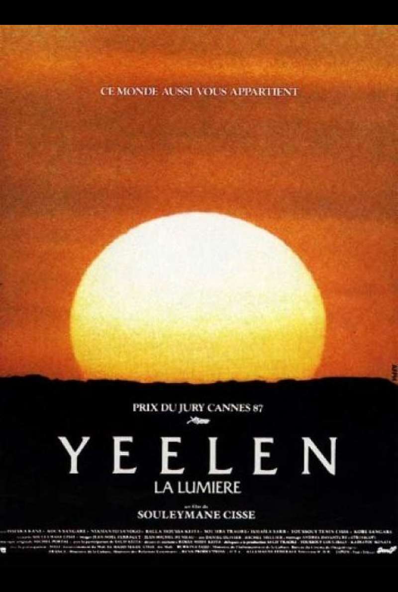 Yeelen - Das Licht - Französisches Filmplakat 