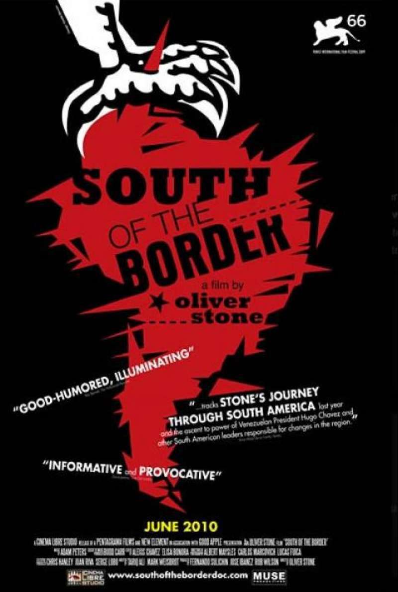 South of the Border - Filmplakat (US)
